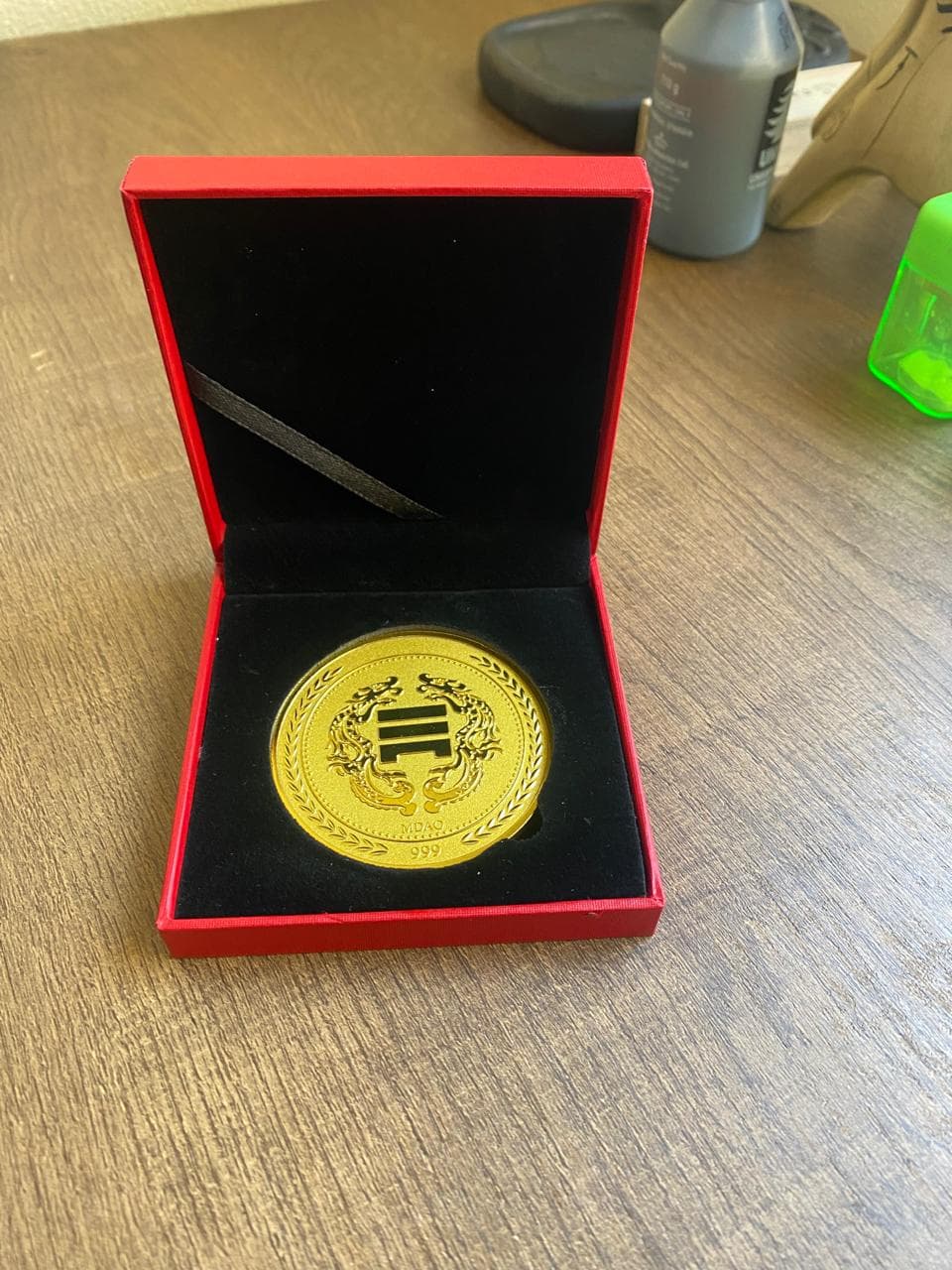MDAO coin transparent product preview